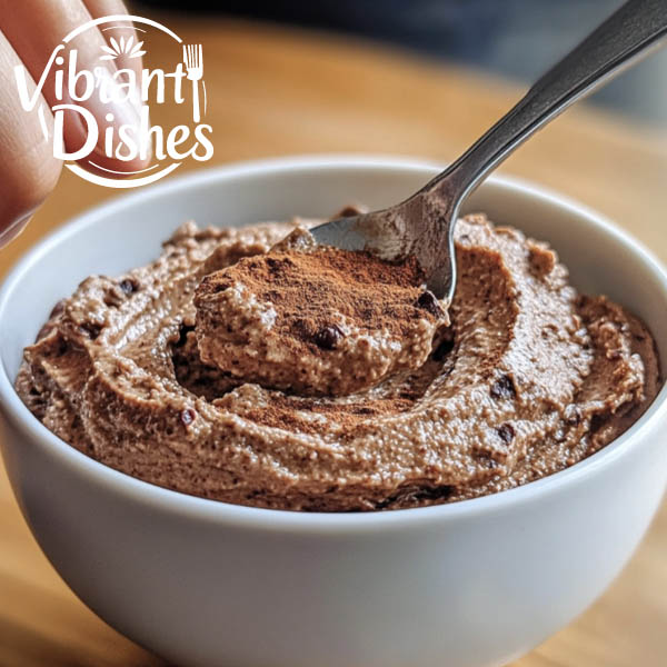 Spoonful of creamy black bean hummus with a sprinkle of cumin